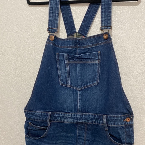 Zara Jeans Zara Denim Overalls Large Poshmark
